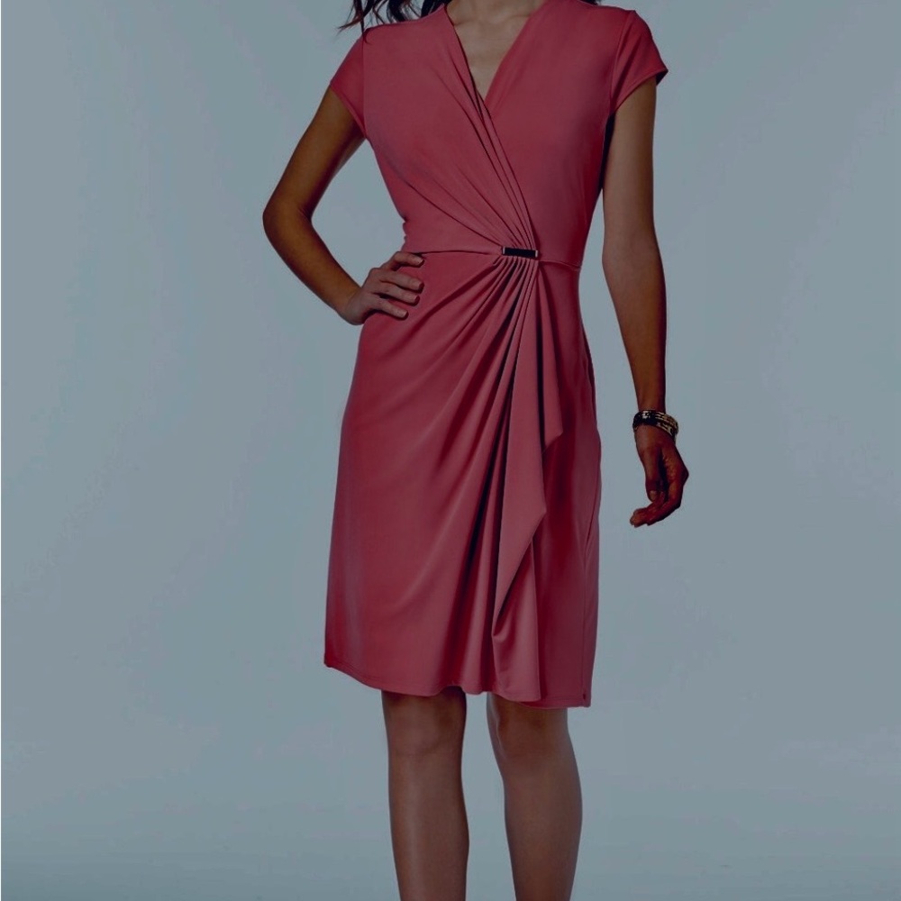 Charter Club Fuchsia Asymmetrical Dress